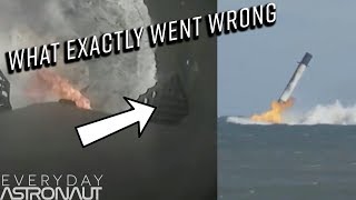 What Exactly Caused SpaceXs Falcon 9 Landing Failure [upl. by Alhahs685]