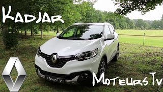 Renault Kadjar  2016  MoteursTv [upl. by Enimzzaj145]