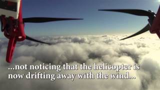 DJI F550 Hexacopter crash after flight above the clouds [upl. by Anam]