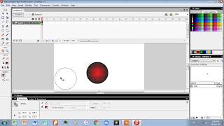 Macromedia Flash Professional 8 beginners tutorial PART 1 [upl. by Aiveneg]