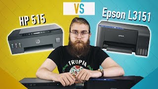 Jaka Drukarka Atramentowa Porównanie Epson L3151 vs HP Smart Tank 515 [upl. by Hamehseer]