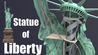 Whats inside the Statue of Liberty [upl. by Yeldar]