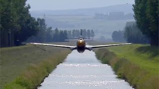 Breitling Fighters fly LOW down a canal  FULL SEQUENCE [upl. by Ecyob]