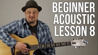 Beginner Acoustic Guitar Lesson 8  The D minor Chord [upl. by Bonita102]