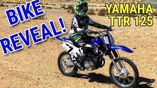 Yamaha TTR 125  DIRT BIKE REVEAL First Ride [upl. by Nylaroc]