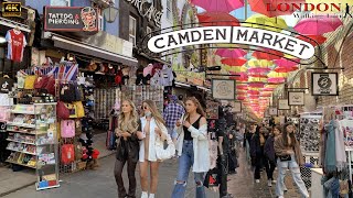 London Walking Tour  CAMDEN MARKET LONDON  London reopen 2021 [upl. by Michelle]