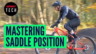 Everything You Need To Know About MTB Saddle Position  GMBN Guide To Bike Setup [upl. by Romina]