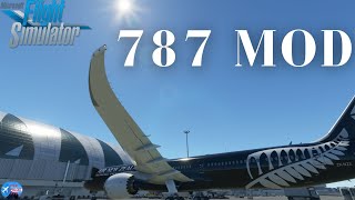 MICROSOFT FLIGHT SIMULATOR 2020  787 MOD HOW TO INSTALL [upl. by Ajin679]