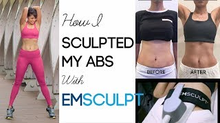 EMSCULPT EXPERIENCE Fastest Way to Build Muscle and Shred Fat Simultaneously GIVEAWAY [upl. by Aliehs]