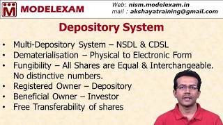 Depository System Concepts  NSDL amp CDSL [upl. by Llemej183]