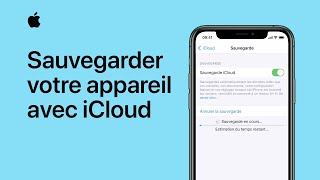 Sauvegarder votre iPhone iPad ou iPod touch sur iCloud  Assistance Apple [upl. by Akemrehs]