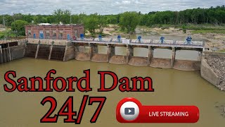 Sanford Dam  Michigan  247 HD Live Stream [upl. by Lerak459]