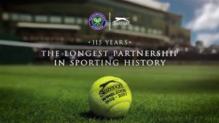 Slazenger Wimbledon Ball  The Longest Partnership in Sporting History [upl. by Imoin]