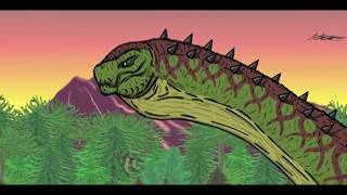 THE TITANOSAUR  Dinosaur Animation [upl. by Nosinned]