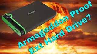 Armageddon Proof External Hard Drive Transcend StoreJet 25M3 [upl. by Dal]