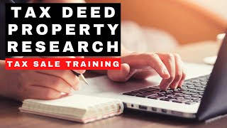 HOW TO RESEARCH TAX DEED PROPERTIES SIX STEPS TO DUE DILIGENCE [upl. by Reinhold]