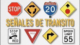 Aprenda las Señales de Transito en Estados UnidosExamen Escrito de Manejo [upl. by Irtimd]