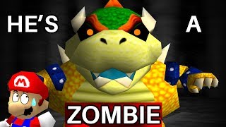 How Bowser Accidentally Became a Zombie in Super Mario 64 [upl. by Ennayhc267]