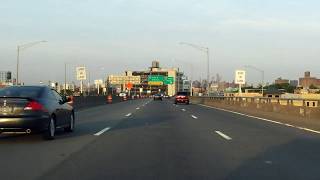 Bruckner Expressway Interstate 278 Exits 54 to 47 westbound [upl. by Daune]