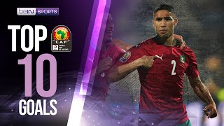 Top 10 Goals  AFCON 2021 Group Stage  beIN SPORTS USA [upl. by Arlon441]