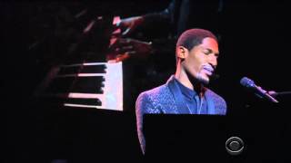 Jon Batiste Performing Blackbird  09 FEB 2016 [upl. by Sharona]