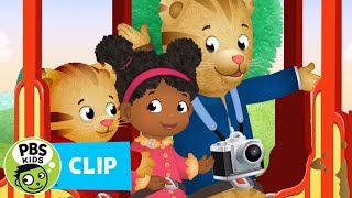 DANIEL TIGERS NEIGHBORHOOD  Daniel Washes Trolley  PBS KIDS [upl. by Rehpotsirk]