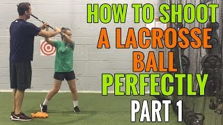 How to Shoot A Lacrosse Ball Accurately  Girls Lacrosse Drills 1 [upl. by Naibaf]