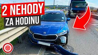 Dvě NEHODY Během Jedné Hodiny Nehoda s Policií [upl. by Dich]