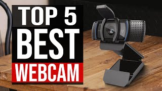 TOP 5 Best Webcams 2021 [upl. by Adnorehs40]