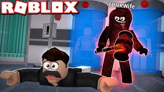 ROBLOX RUN FROM MY WIFE THE BEAST Flee the Facility gameplay [upl. by Aneeram243]