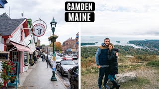 Finding Our FAVORITE Town in Maine with an AMAZING View  Van Life Camden Maine  Van Life Ep 7 [upl. by Forlini]