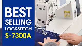 Brother S7300A Single Needle Lock Stitch Sewing Machine 2020 [upl. by Marja]