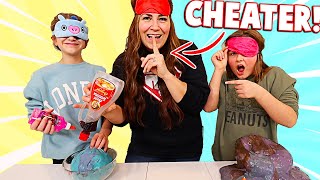 SLIME BLINDFOLD CHALLENGE FUNNY  JKREW [upl. by Sekofski]