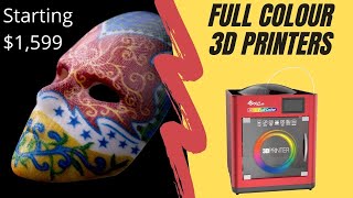 Top 5 Full Colour 3D printers Starting 1599 in 2021  Most affordable base models [upl. by Erminia29]