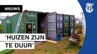 Bizar Vincent bouwt droomhuis van zeecontainers [upl. by Adnohsar12]