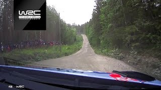 WRC  Neste Rally Finland 2019 Shakedown ONBOARD Breen [upl. by Odoric]