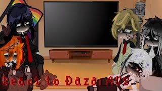 Bsd Reacts To Dazai AUs  Soukoku [upl. by Hallette]