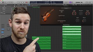 How to Use Logic Pro Studio Strings [upl. by Olegnalehcim]