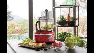 KitchenAid Artisan 4L Food Processor  How To Use [upl. by Elleiram]