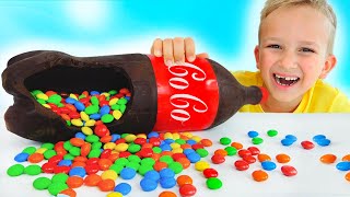 Vlad and Niki Chocolate amp Soda Challenge and more funny stories for kids [upl. by Crotty]