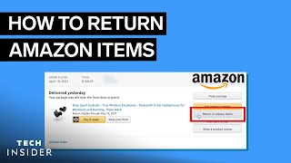 How To Return Amazon Items [upl. by Demp]