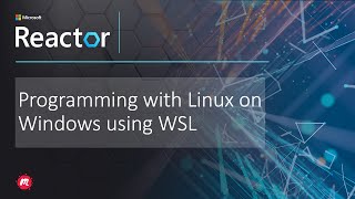 Programming on Linux on Windows using WSL [upl. by Euqinomad]