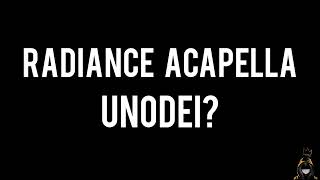 UNODEI  Radiance Acapella Official Audio [upl. by Bottali114]