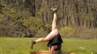 Kilted Yoga Episode V quotSpringtimequot featuring HIGHLAND HUNTRESS [upl. by Dlarrej486]