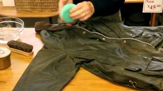 How to Reproof a Wax Jacket with Rick from the London Trading Post [upl. by Hsirap]