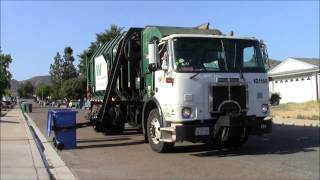 Waste Management Garbage Trucks [upl. by Kcirre]