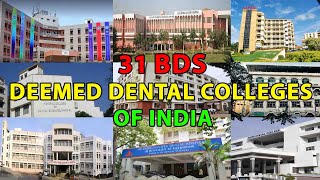 Top BDS dental colleges  BDS in India  BDS Cutoff Fee structure [upl. by Adrahs]