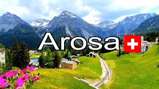 AROSA SWITZERLAND WALKING TOUR [upl. by Kannry950]