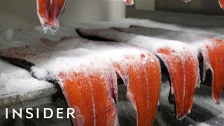 How Smoked Salmon Is Made [upl. by Svend]