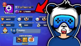 NAJDZIWNIEJSZE KONTO W BRAWL STARS [upl. by Merill889]